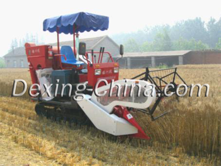 Rice and Wheat Combine Harvester